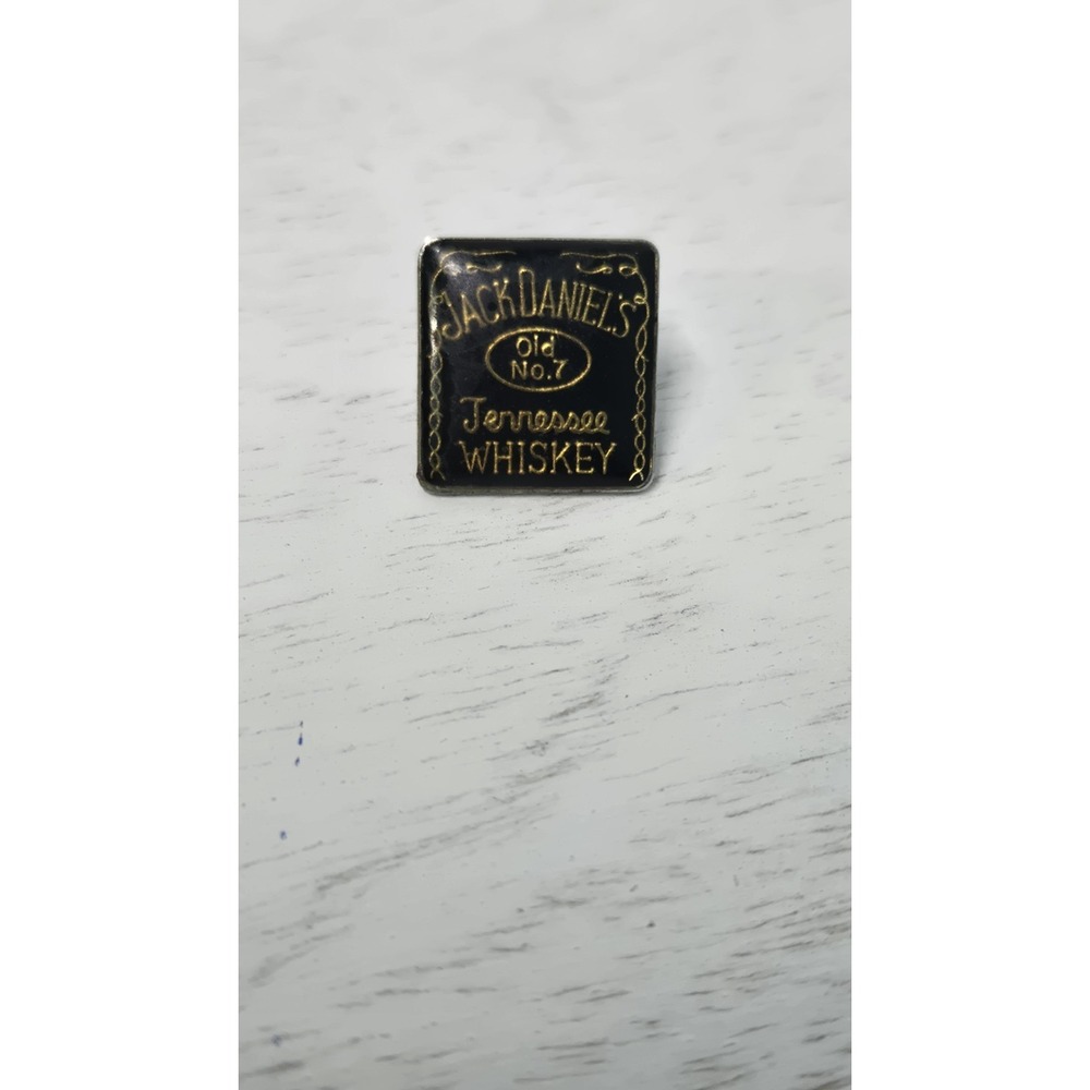 Vintage Jack Daniels Old No. 7 Tennessee‎ Whiskey Lapel Pin Enamel